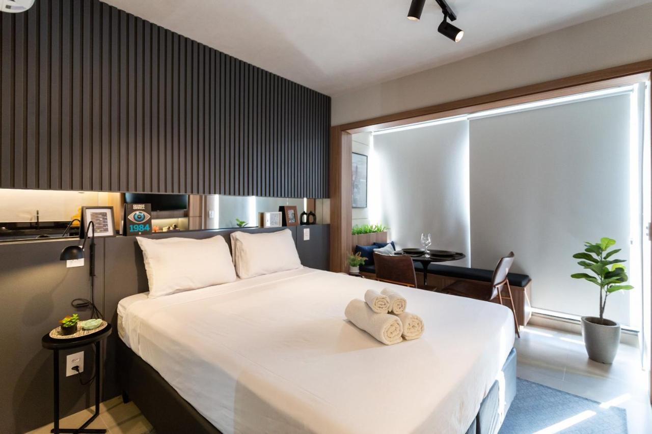 Condominio Belint Bela Cintra - Studios Por Temporada Сан-Пауло Экстерьер фото