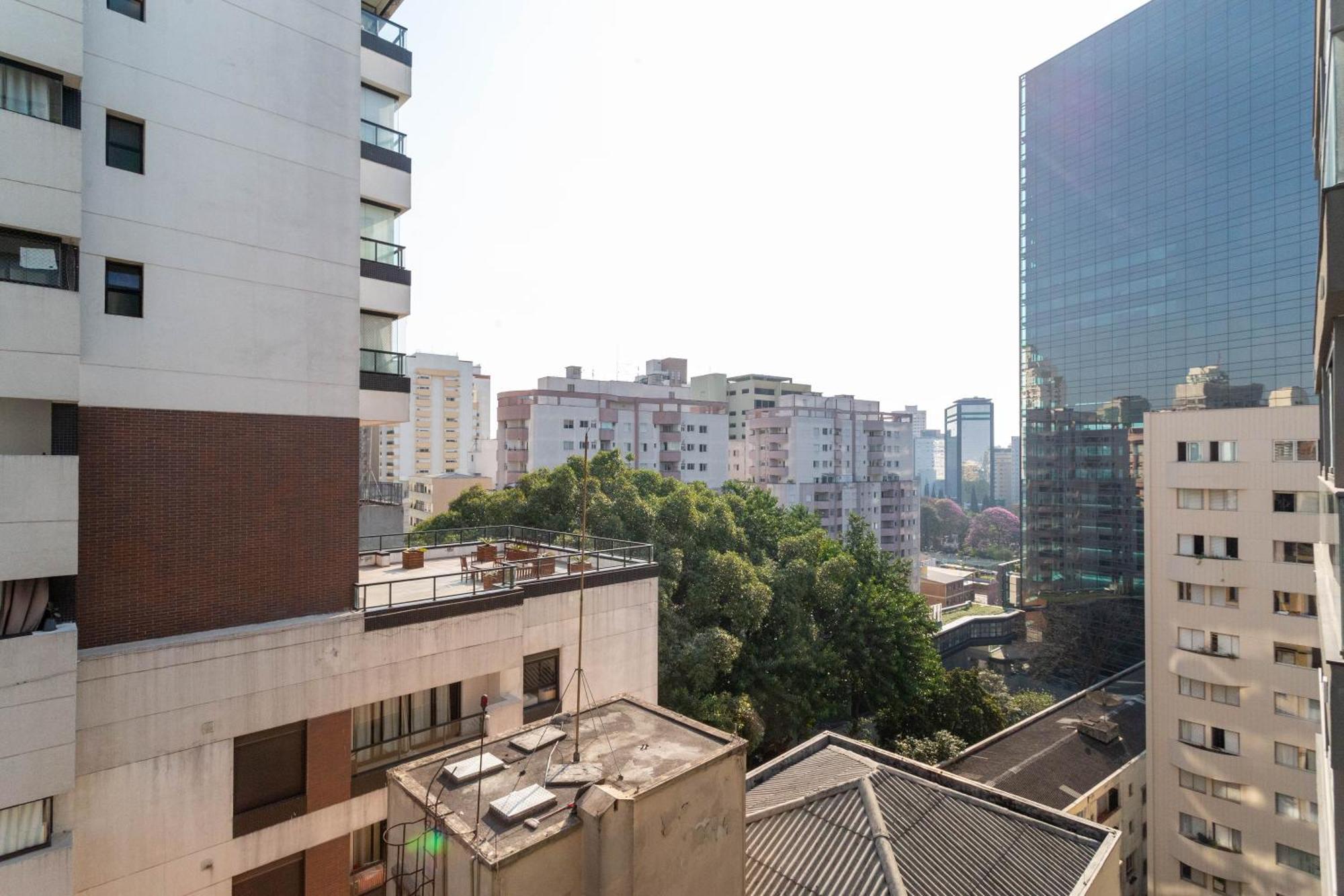 Condominio Belint Bela Cintra - Studios Por Temporada Сан-Пауло Экстерьер фото